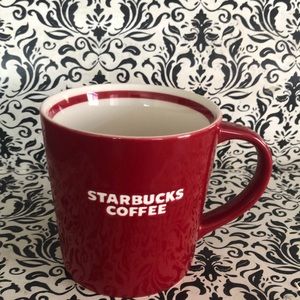 Starbucks red mug